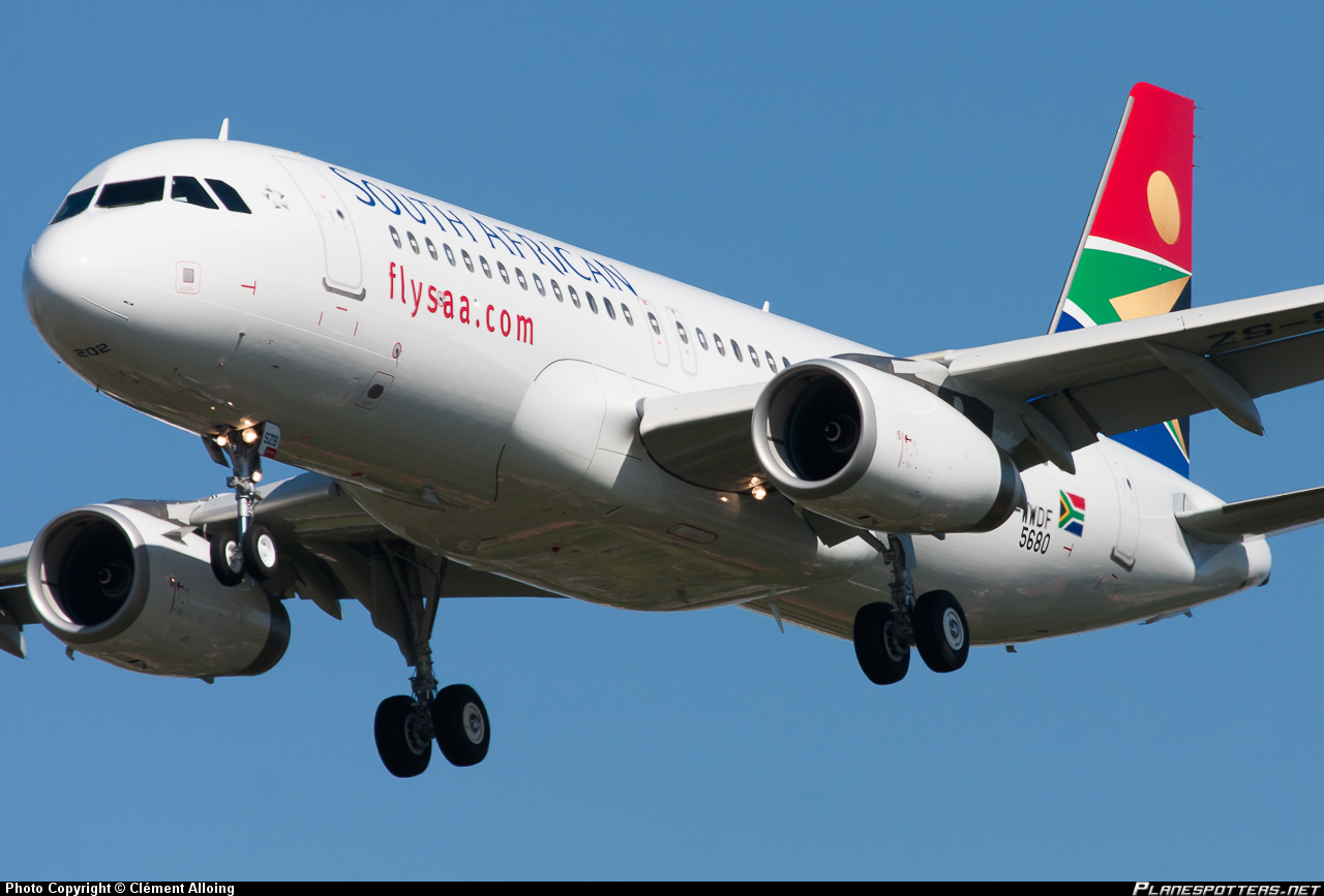 South African Airways Airbus A320